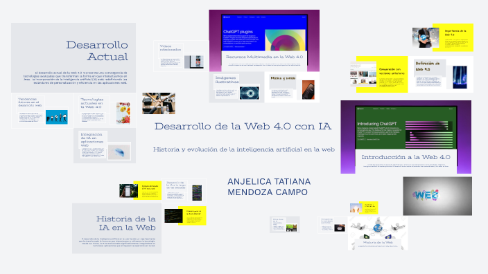 Desarrollo de la Web 4.0 con IA by ANJELICA TATIANA MENDOZA CAMPO on Prezi