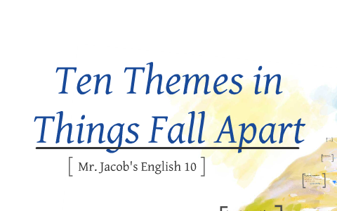 themes from things fall apart