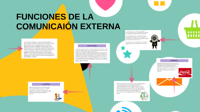 FUNCIONES DE LA COMUNICAIÓN EXTERNA by RUBEN MARTINEZ ORDOÑEZ on Prezi