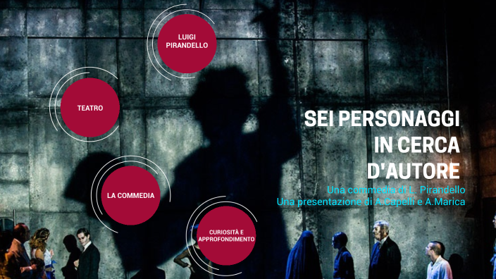 6 Personaggi In Cerca D'autore Riassunto SEI PERSONAGGI IN CERCA D'AUTORE, PIRANDELLO by Alessia Marica on Prezi
