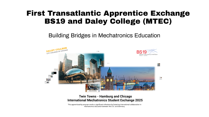 First Transatlantic Apprentice Exchange: Building Bridges in ...