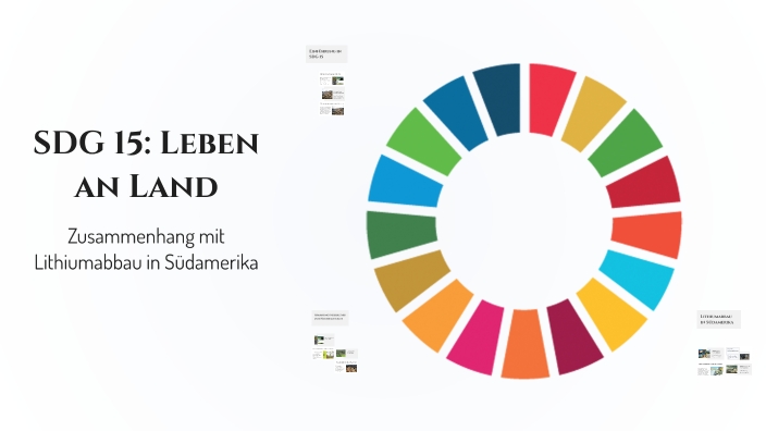 SDG 15: Leben an Land by Timur Bayhan on Prezi