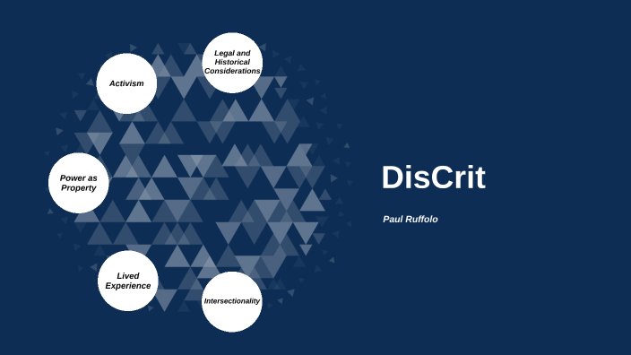 DisCrit Visualization by Paul Ruffolo on Prezi