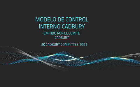 Introducir 71+ imagen modelo de control interno cadbury pdf