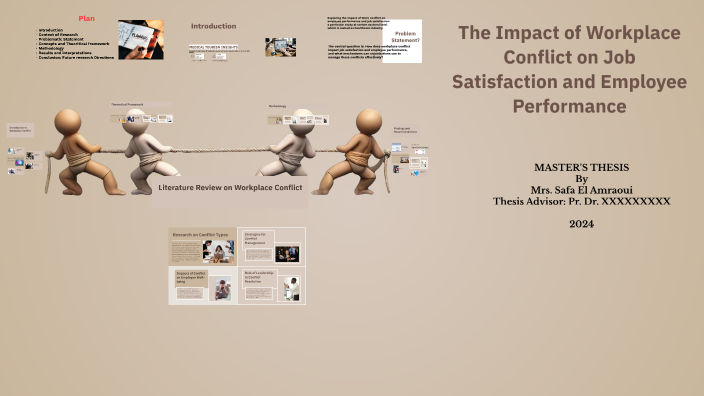 The Impact of Workplace Conflict on Job Satisfaction and Employee ...