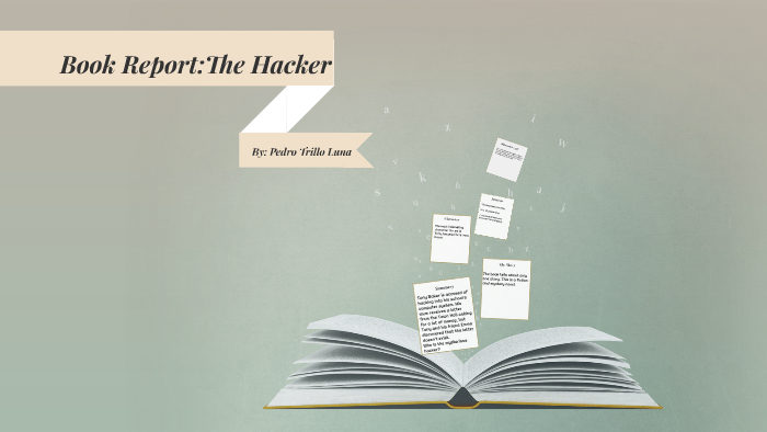 the hacker book report