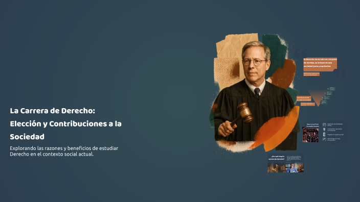 La Carrera de Derecho: Elección y Contribuciones a la Sociedad by ...