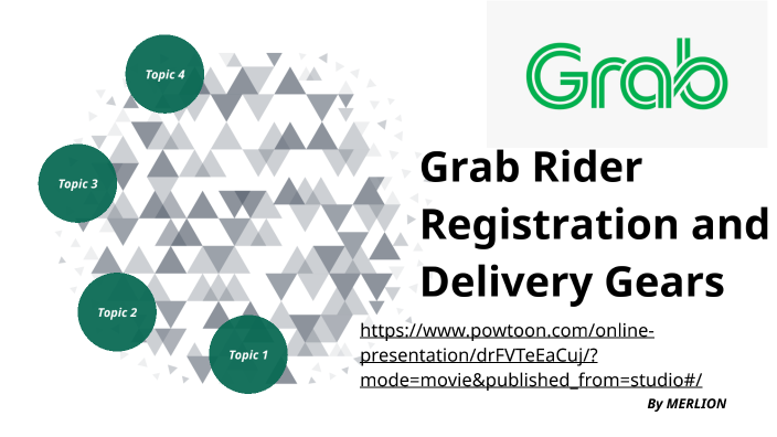 Grab Rider Registration and Delivery Gears by Abdul Aziz Abd Rahman on ...