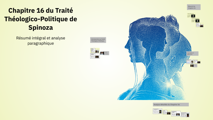 Chapitre 16 du Traité Théologico-Politique de Spinoza by habiba zabari