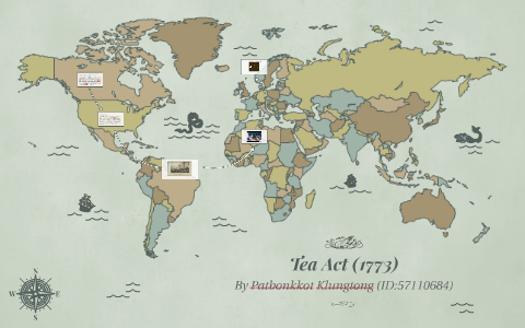 what caused the tea act of 1773