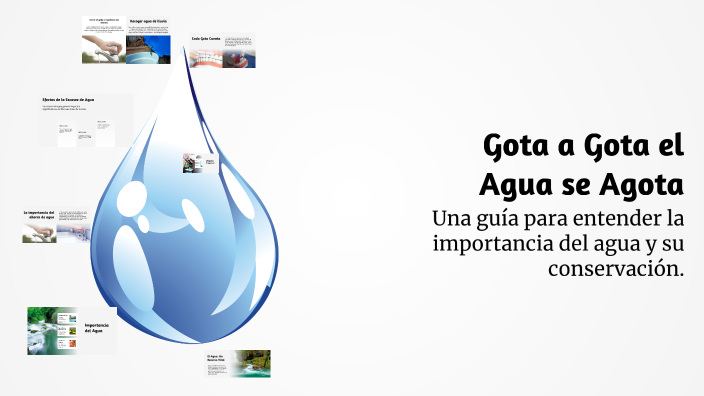 Gota a Gota el Agua se Agota by MARIA DE JESUS LEDEZMA on Prezi