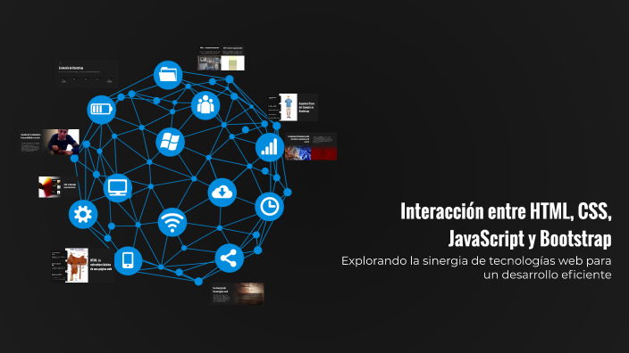 Interacción entre HTML, CSS, JavaScript y Bootstrap by Pamela Torres ...