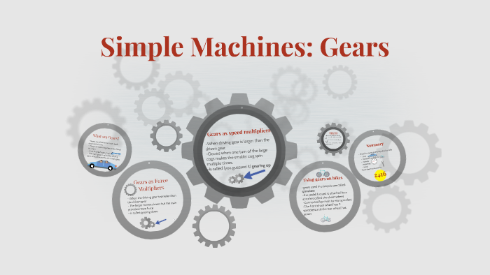 Gears - Simple Machines