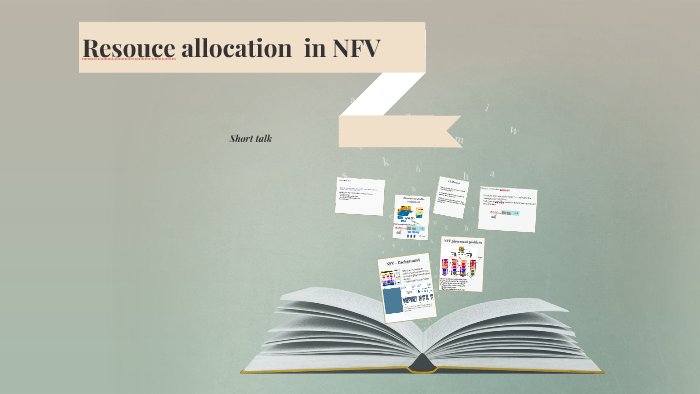NFV Resource allocation by Chuan Pham on Prezi