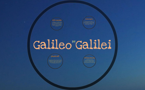 How Did Galileo Revolutionize The World