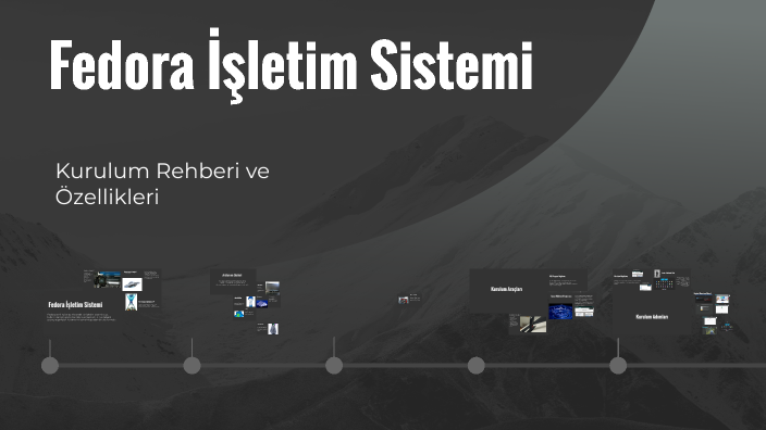 Fedora İşletim Sistemi by Okul Mail on Prezi