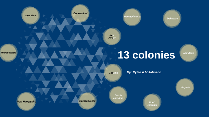 13 colonies by Rylee Johnson on Prezi