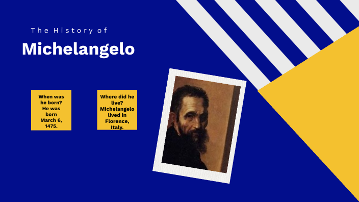 research on the biography of michelangelo brainly