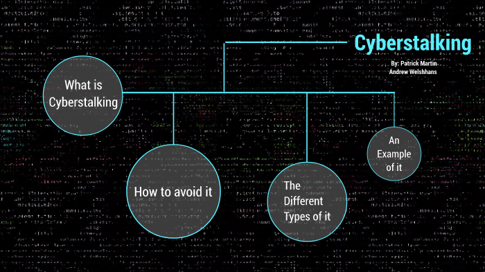 Cyber Stalking By Patrick Martin