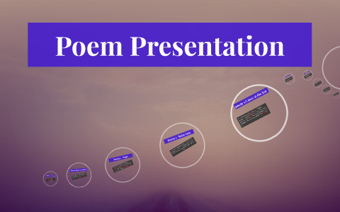 Poem Presentation by andrew arriaga