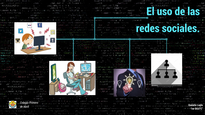 El uso de las redes sociales by Daniela Lagla on Prezi