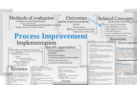 Process Improvement in Health Care - Concept Map by R Parker on Prezi