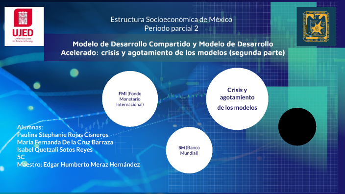 Modelo de Desarrollo Compartido y Modelo de Desarrollo Acelerado: crisis y  agotamiento de los modelos by Ximena Pacheco