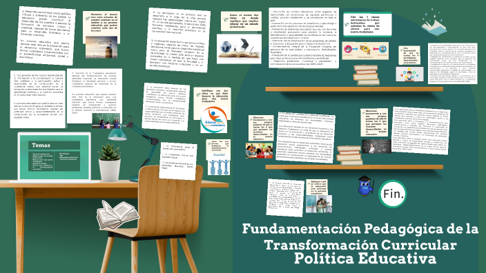 Fundamentación Pedagógica de la Transformación Curricular y La Política ...