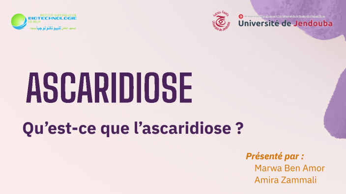 ASCARIDIOSE by Ben Amor Marwa on Prezi