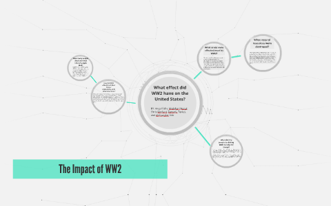 What effect did WW2 have on the United States? by Angel Felix on Prezi