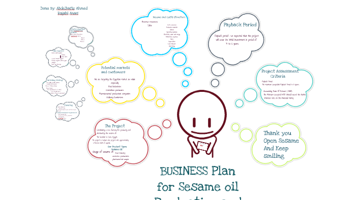 sesame oil business plan