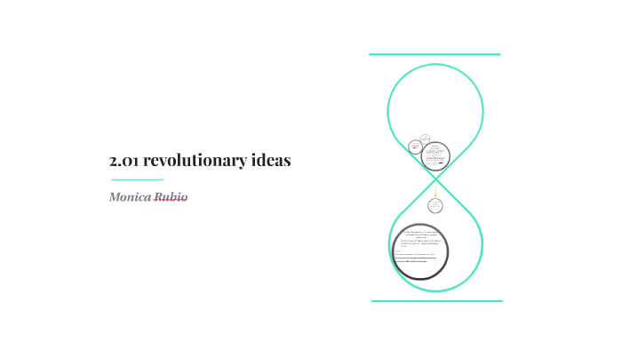 2.01 revolutionary ideas by Monica Rubio