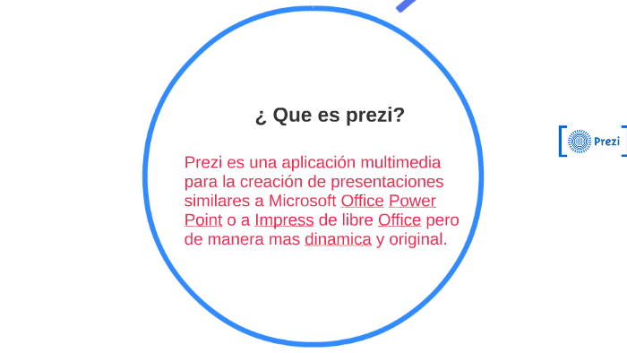 ¿ Que es prezi? by José Eugenios Sánchez Gallegos on Prezi