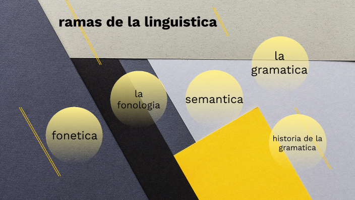 Ramas De La Linguistica By Juan Sanchez