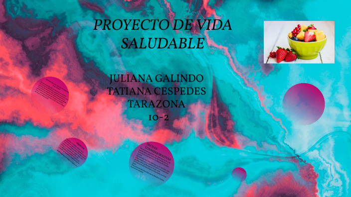 PROYECTO DE VIDA SALUDABLE by juliana galindo aguilar on Prezi
