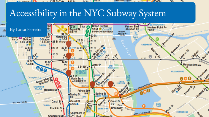 NYC Subway Accessibility By Luisa Ferreira On Prezi