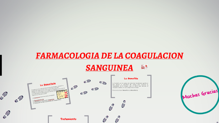 FARMACOLOGIA DE LA COAGULACIÓN SANGUINEA by Daniel Serna on Prezi