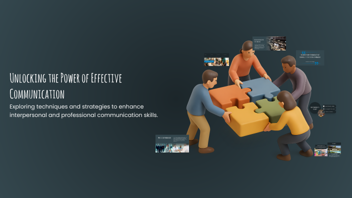 Unlocking the Power of Effective Communication by Chinna Durai on Prezi