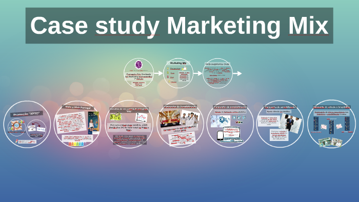 case study marketing mix