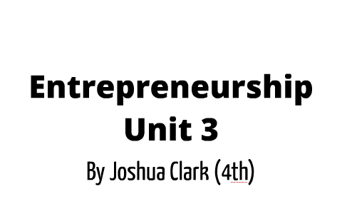 Entrepreneurship by Josh Clark on Prezi