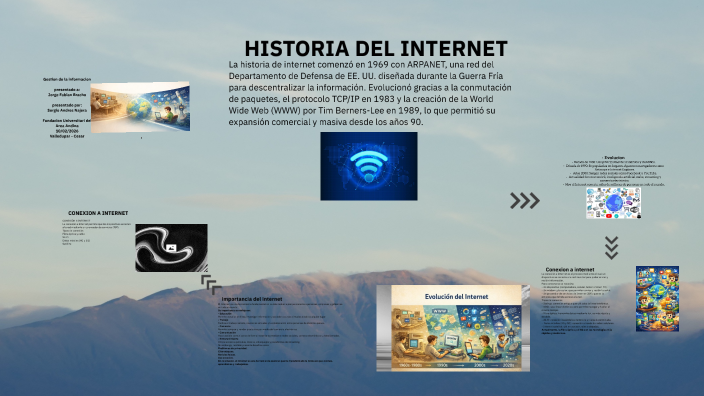 Historia del internet by Sergio andres najera ortiz on Prezi
