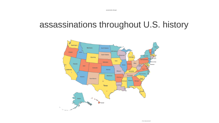 Assassinations In U.S. History By William Turner