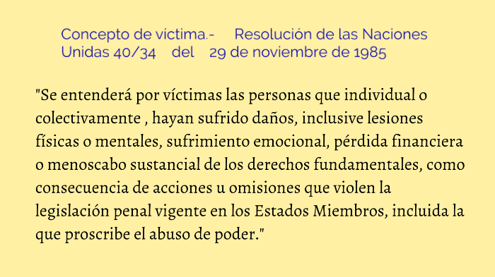 Concepto de víctima by Hilda Ortega on Prezi