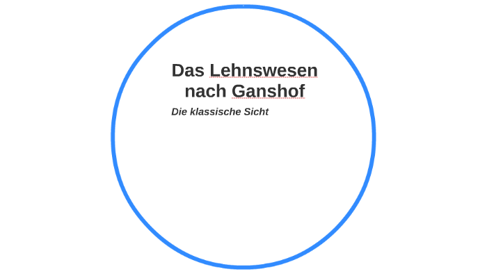 Das Lehnswesen nach Ganshof by Rene Ludwig on Prezi