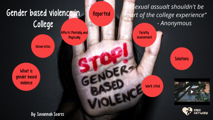 Gender based Violence in Universities by Savannah Soares