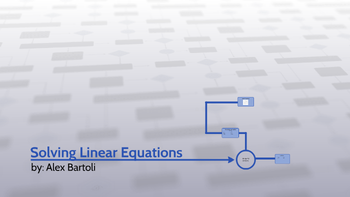 Solving Linear Equations by Alex Bartoli on Prezi