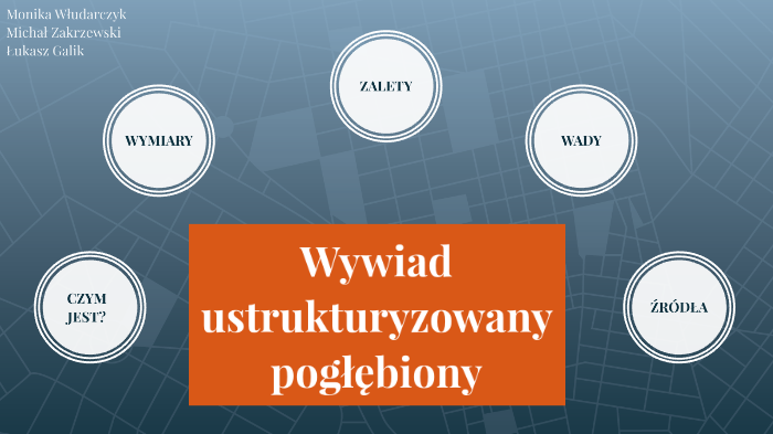 Wywiad Ustrukturyzowany Pogłębiony By Monika Włudarczyk On Prezi