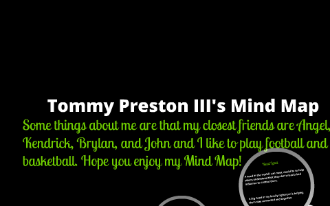 mind map by tommy preston on Prezi