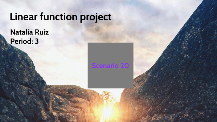 Linear function project by Natalia Ruiz on Prezi