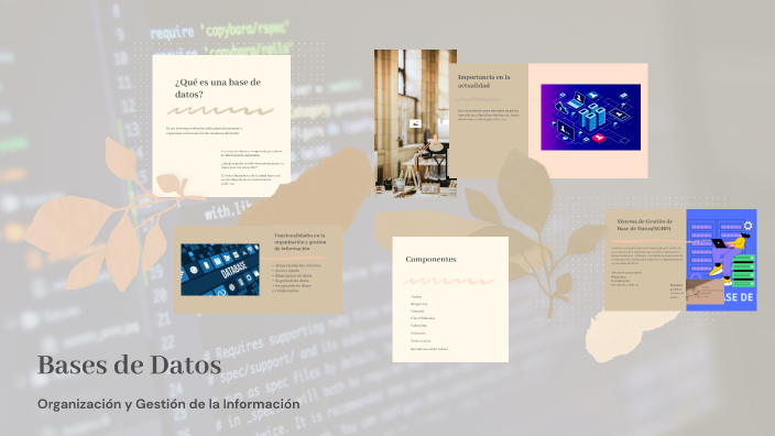 Bases de Datos by Karla Lugo on Prezi
